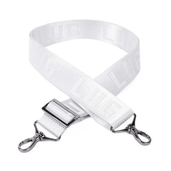 New (without tags) Lug Silver Switcheroo Crossbody w/new Lug Embossed Strap - Picture 9 of 10